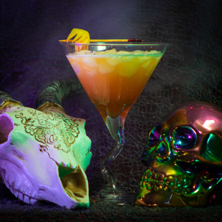 Spirits of Horror Cocktail photography